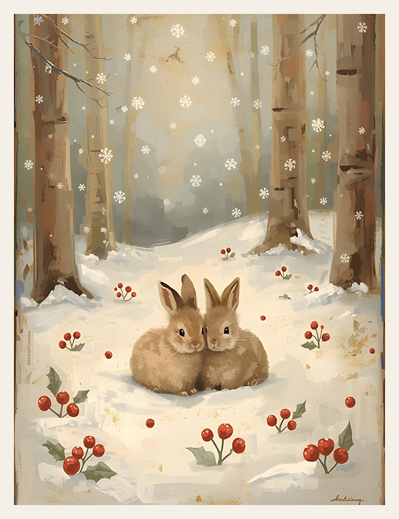 Berry Companions in the Quiet Wood