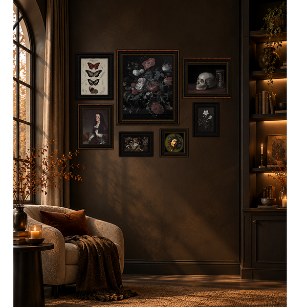 The Dark Curiosity Gallery Wall