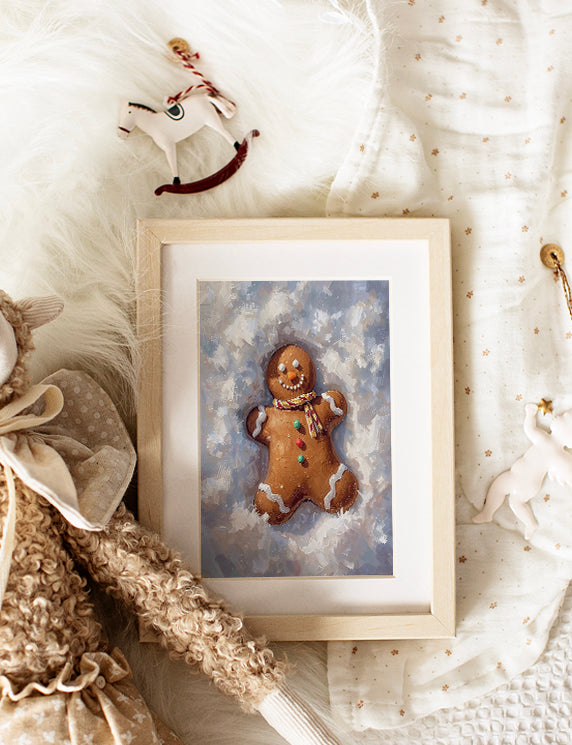 Ginger Joy in the Snow