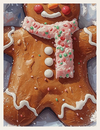 Gingerbread Snow Angel