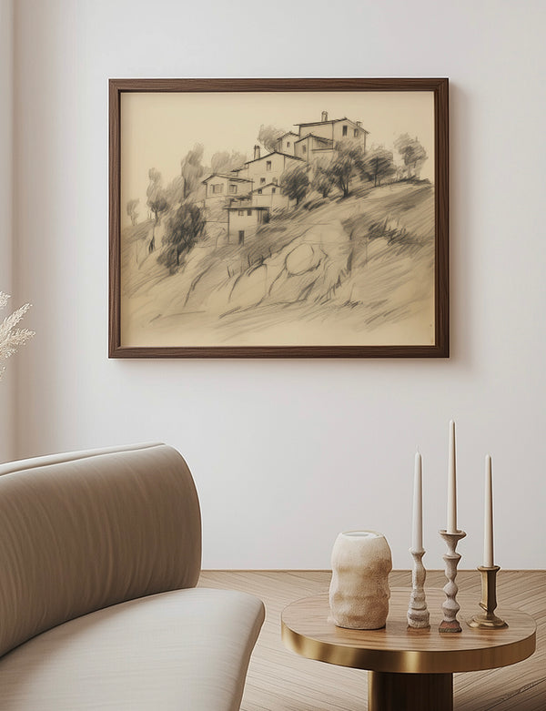 This printable artwork is ideal for lovers of countryside aesthetics, vintage drawing styles, or anyone seeking calm, authentic charm in their space. Unframed and border-free, it’s designed for high-resolution printing—perfect for gallery walls, cozy interiors, or rustic-themed rooms.