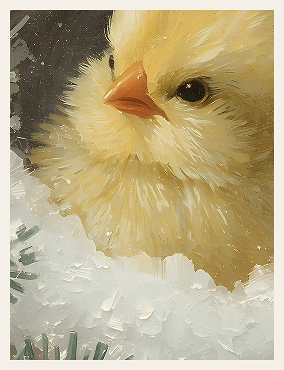 Nest of Snow and Gold