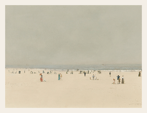 A Leisurely Afternoon on the Wide Shore