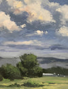 Open Field and Gathering Clouds