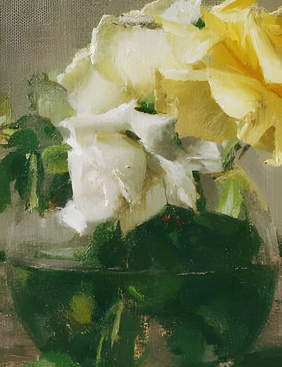 Roses in Gentle Light