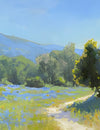 Pathway Through the Blueflower Meadow