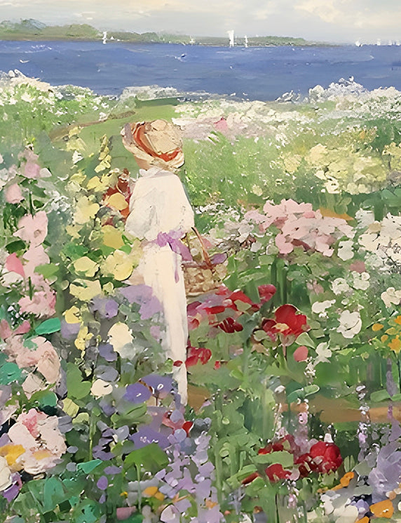 Meadow Bloom by the Water’s Edge