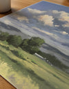 Open Field and Gathering Clouds