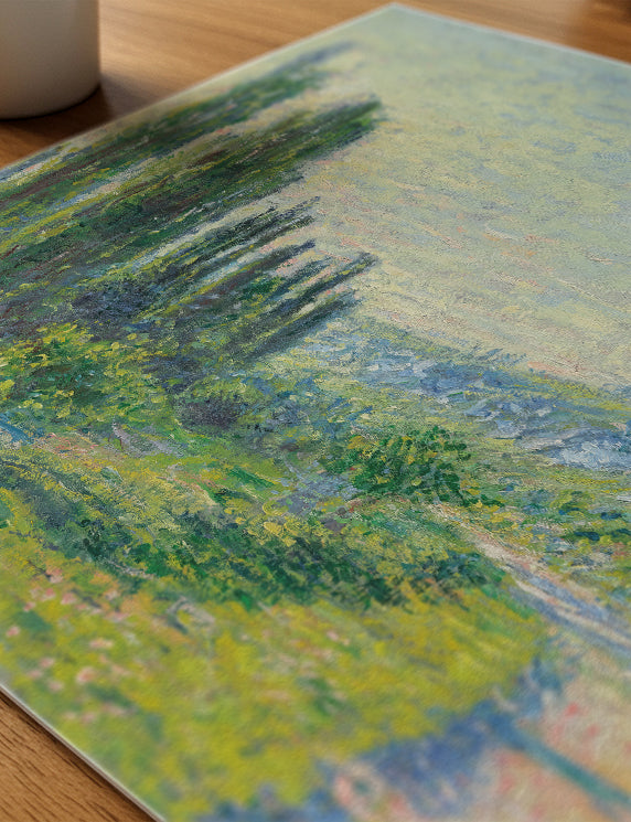 Winding Path and Morning Haze