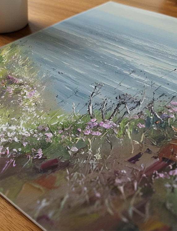 Cliff Bloom and Sea Haze