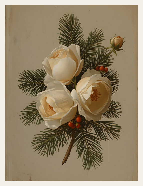 Winter Bloom and Woolen Grace