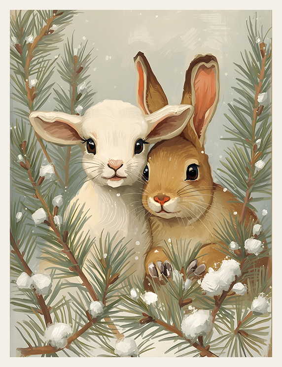 Winter Nestled Companions