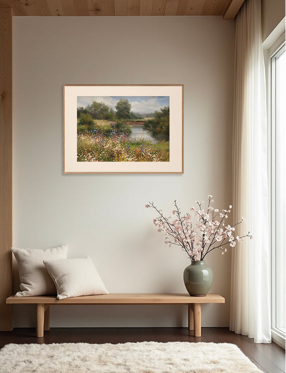 Riverside Bloom and Quiet Light