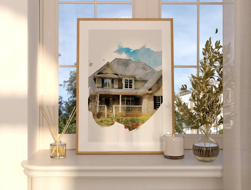 How a Home Portrait Brings Calm Into a Space