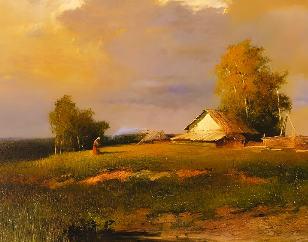 The Romance of Autumn in Vintage Art