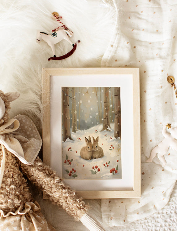 Berry Companions in the Quiet Wood