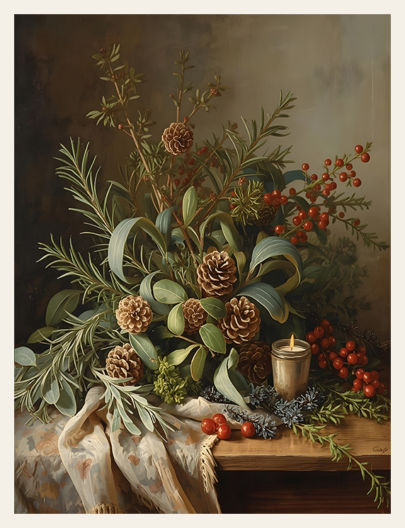 Candle Nest and Woodland Spice