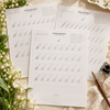 Engrosser’s Script - Lowercase Practice Guide