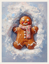 Gingerbread Snow Angel