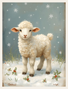 Lamb Beneath the Holly Snow