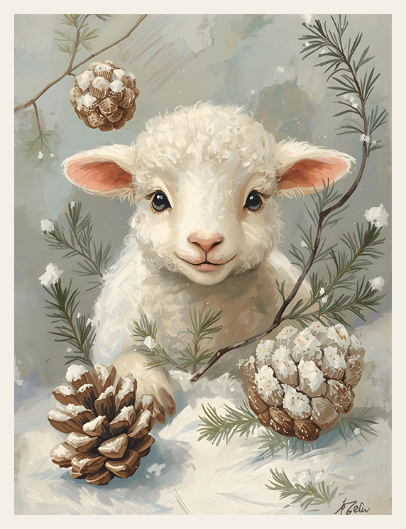 Lamb Beneath the Pines