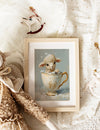 Lamb in Porcelain Snow