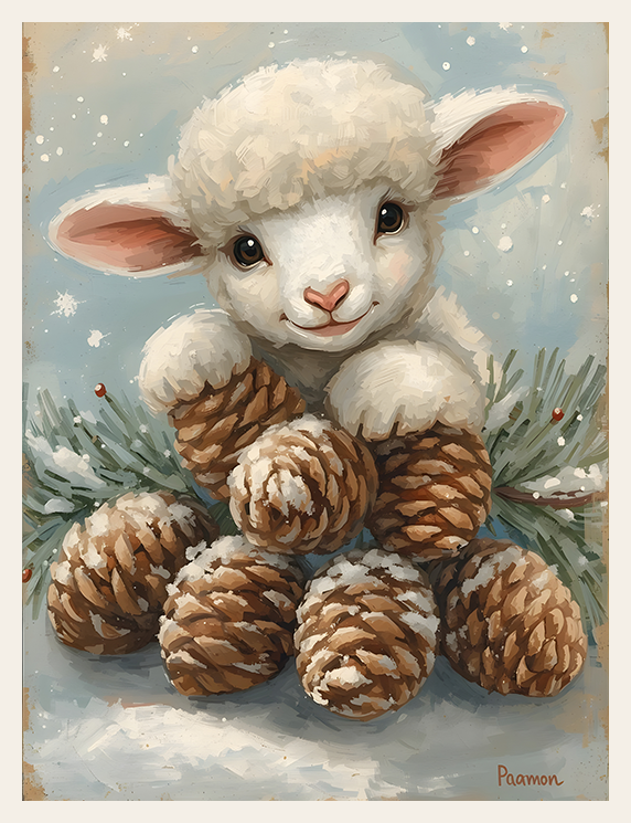 Lamb in the Berry Pines