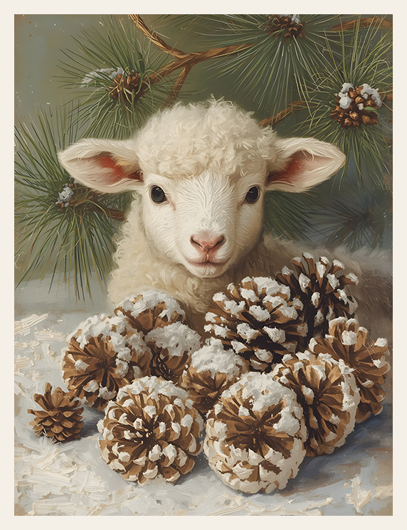 Pinecones and Wool