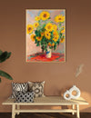 Sunflowers in the Warm Morning Light