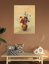 Bouquet in the Brown‑Gold Vase