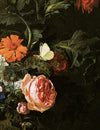 Roses and Butterflies in Twilight Elegance