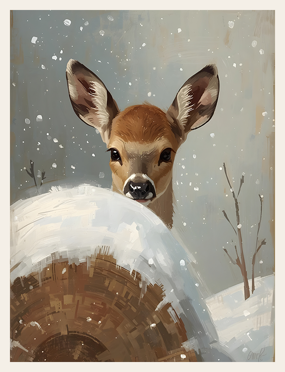 Stumpwatch in the Snowfall