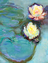 Water Lilies in the Gentle Light