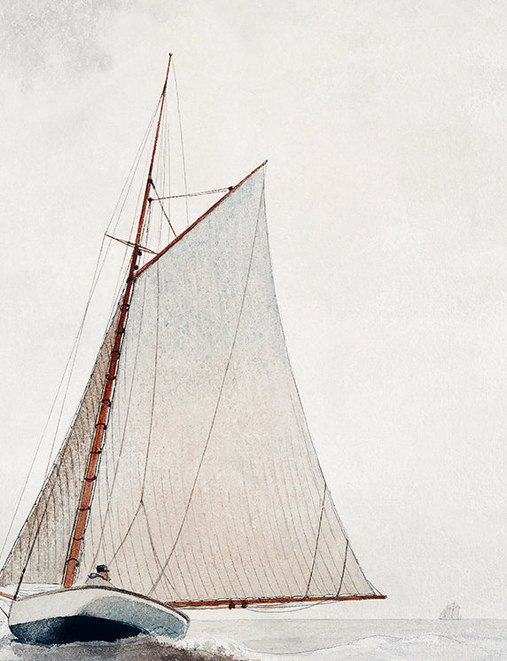 Sail in the Overcast Calm