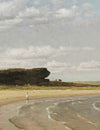 Figures Along the Sunlit Coast