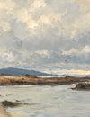 Shoreline Under the Heavy‑Cloud Sky