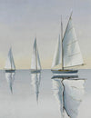 Six Sails on the Quiet Mirror