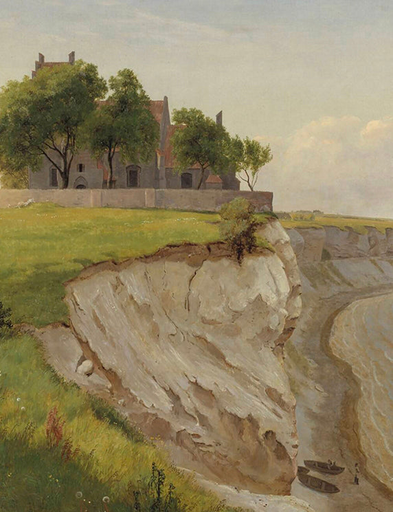 Clifftop Church Above the Quiet Sea