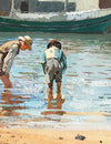 Shallow Water at the Harbor’s Edge