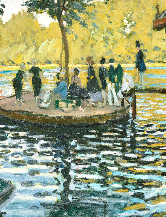 Riverside Gathering in Shimmering Light