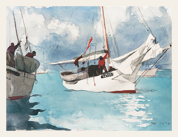 Lizzie on the Bluewater Breeze