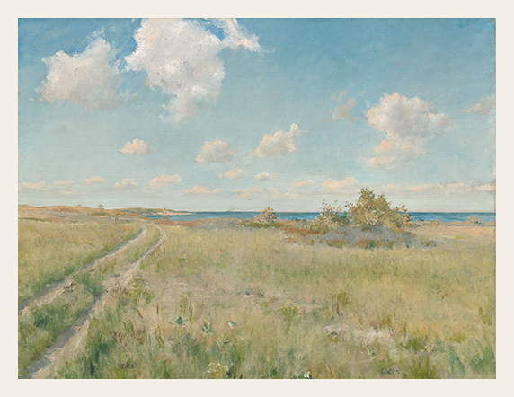 Path Leading Toward the Distant Sea