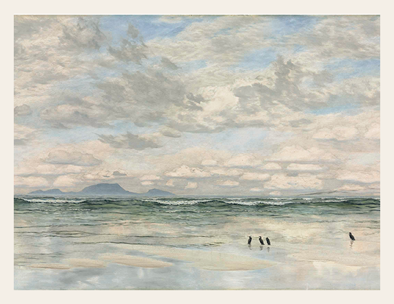 Four Birds at the Water’s Edge