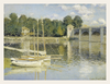 Sailboats Resting Beneath the Riverside Bridge