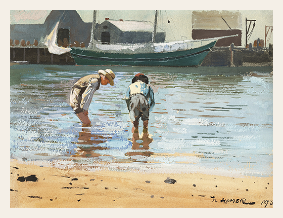 Shallow Water at the Harbor’s Edge