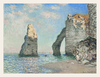 Cliffs and Arch in Gentle Sea Light