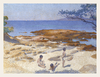 Children on the Pointillist Shore