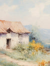 Cottage Garden in Afternoon Light