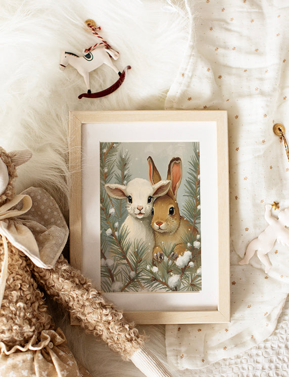 Nestled in Pine and Snow