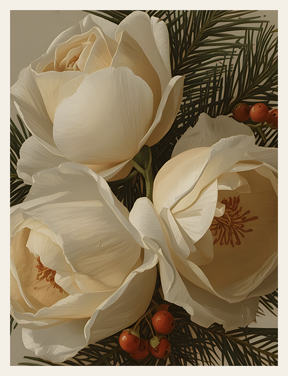 Winter Bloom and Woolen Grace